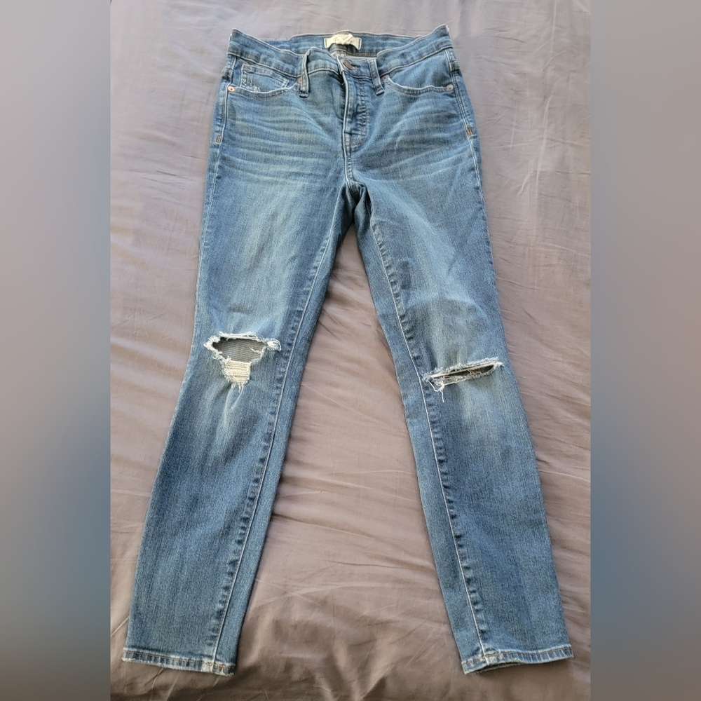 Madewell 9" High Rise Skinny Jeans